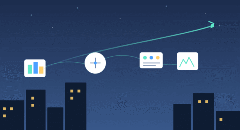 Data visualization and analysis concept