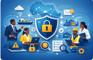 Cybersecurity In Procurement And Supply 1 Cybersecurity In Supply Chain Management Illustration