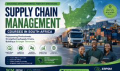 Supply chain management training advertisement