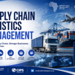 Logistics Management Promotional Graphic.