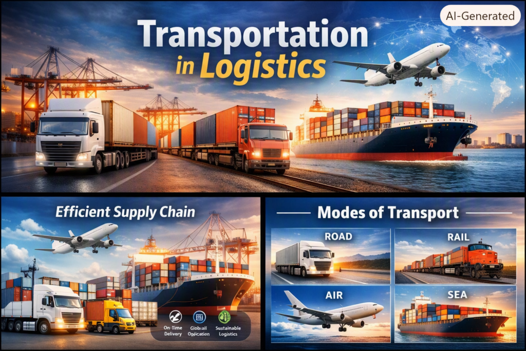 Logistics Transportation Modes And Efficiency
