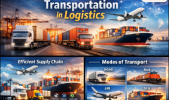 Logistics transportation modes and efficiency