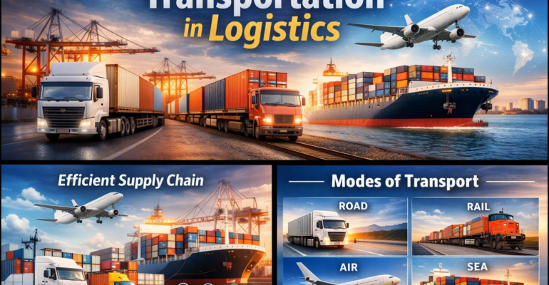 Logistics transportation modes and efficiency