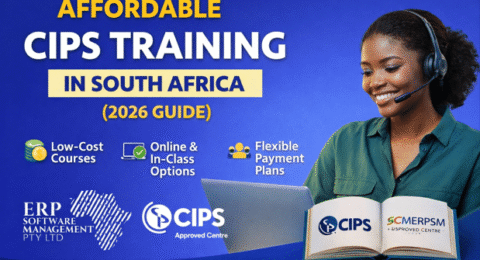 CIPS training advertisement for South Africa