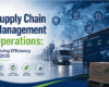 Supply chain management efficiency graphic