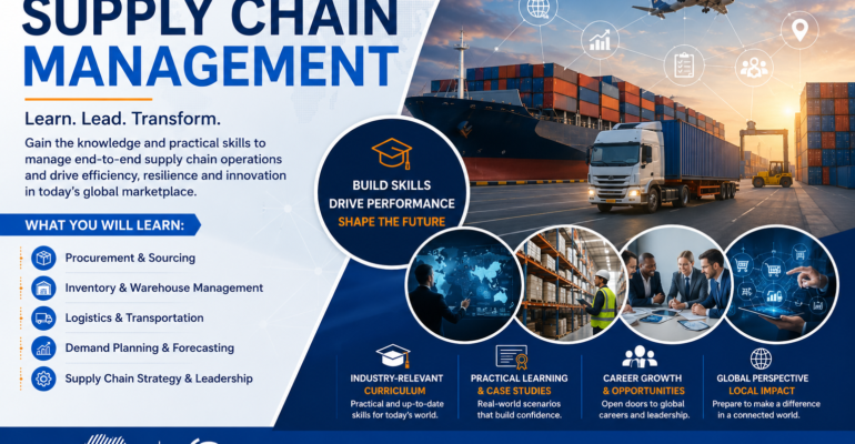 Diploma in Supply Chain Management advertisement
