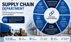 Supply chain department overview and services